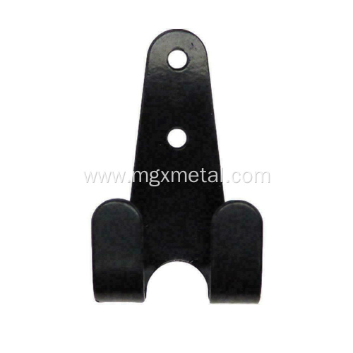 Steel Hook Black Powder Coated Metal Wall Mounted Airbrush Hook Factory